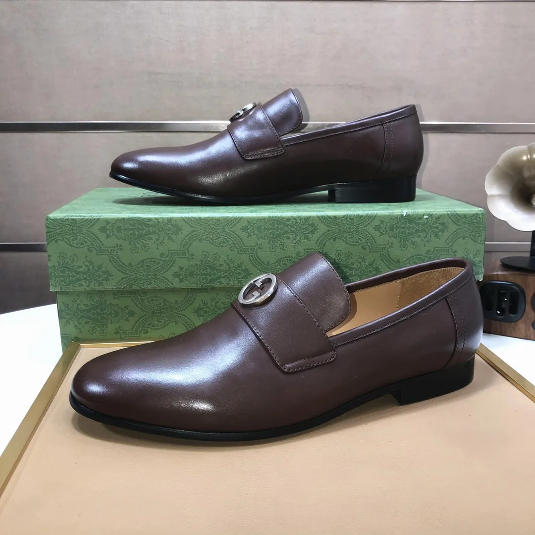 Men's shoes 💰580💰[GUCCI—Gucci] The latest high-end version of Gucci. Official website new model. Available at the same time at counters, the uppers are made of original cowhide imported from Italy/matched with the original special material splicing design concept; "highlight, high-end, grade, extravagance" and exquisite workmanship (original mesh fabric) sole: original factory special outsole size (38-45) (custom-made 45 non-returnable)